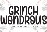 Grinch Wondrous Font - Featured Image
