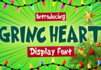 Grincheart Font - Featured Image