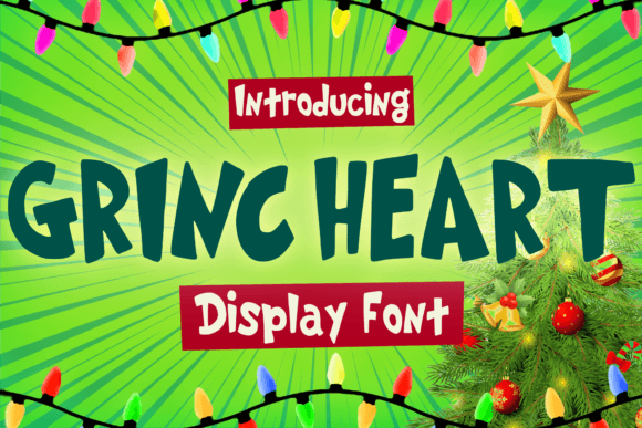 Grincheart Font - Featured Image