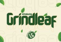 Grindleaf Font - Featured Image