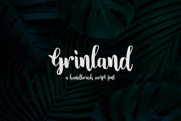 Grinland Font - Featured Image