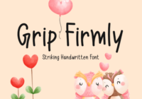 Grip Firmly Font - Featured Image