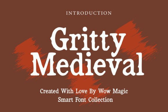 Gritty Medieval Font - Featured Image