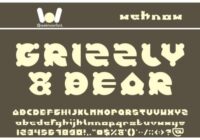 Grizzly and Bear Font - Featured Image
