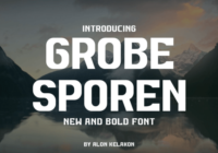 Grobe Sporen Font - Featured Image