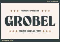 Grobel Font - Featured Image