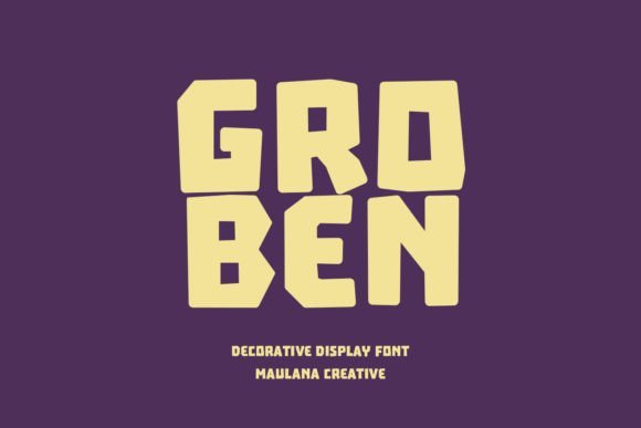 Groben Font - Featured Image