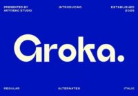 Groka Font - Featured Image