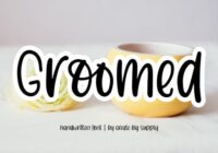 Groomed Font - Featured Image