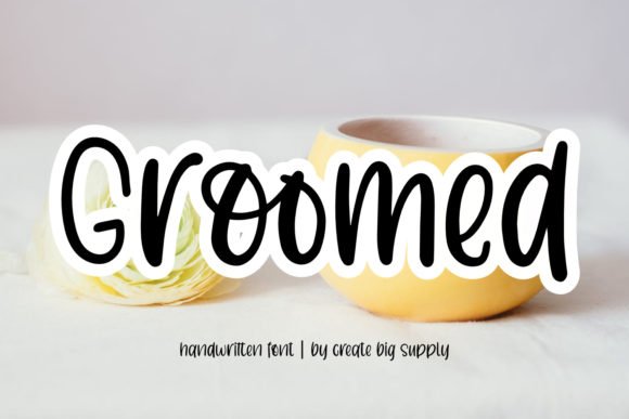 Groomed Font - Featured Image