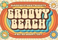 Groovy Beach Font - Featured Image