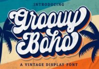 Groovy Boho Font - Featured Image