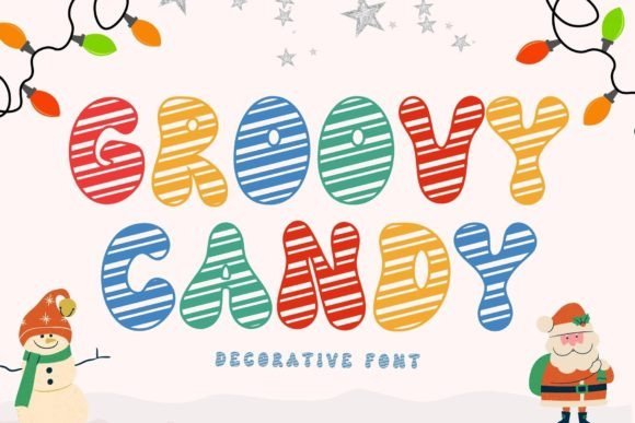 Groovy Candy Font - Featured Image