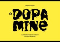 Groovy Dopamine Font - Featured Image
