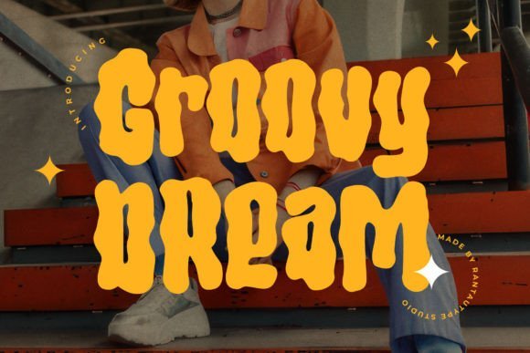 Groovy Dream Font - Featured Image