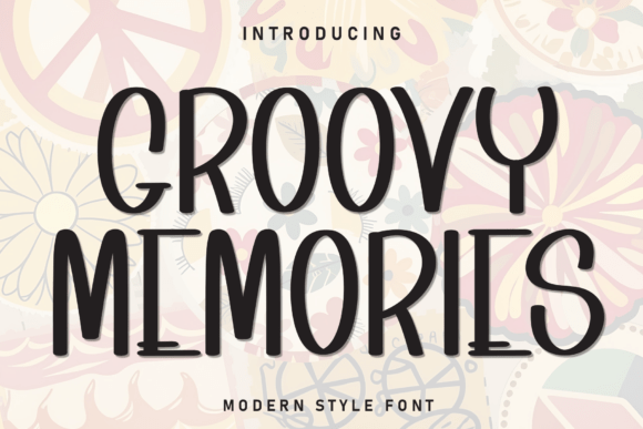 Groovy Memories Font - Featured Image