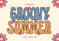 Groovy Summer Font - Featured Image