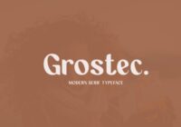 Grostec Font - Featured Image