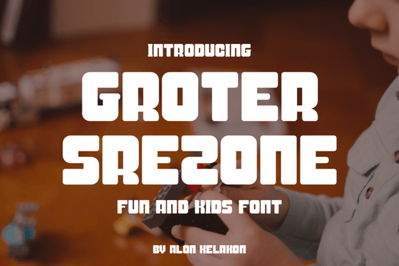 Groter Srezone Font - Featured Image
