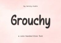 Grouchy Font - Featured Image