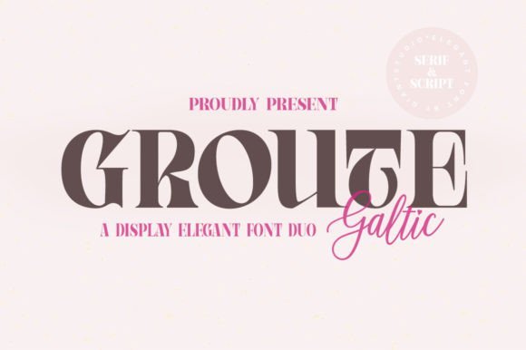 Groute Font - Featured Image