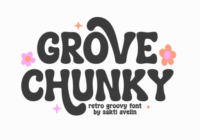 Grove Chunky Font - Featured Image