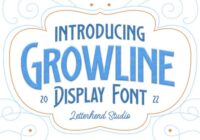 Growline Font - Featured Image