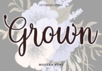 Grown Font - Featured Image