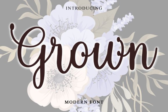 Grown Font - Featured Image