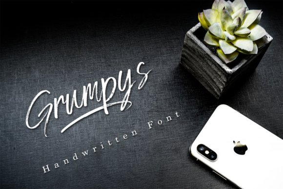 Grumpys Font - Featured Image