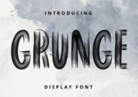 Grunge Font - Featured Image
