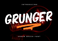 Grunger Font - Featured Image