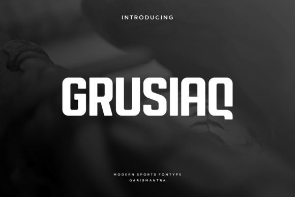 Grusiaq Font - Featured Image