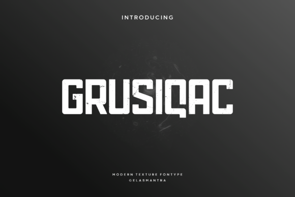 Grusiqac Font - Featured Image