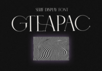 Gteapac Font - Featured Image