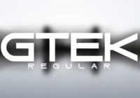 Gtek Font - Featured Image
