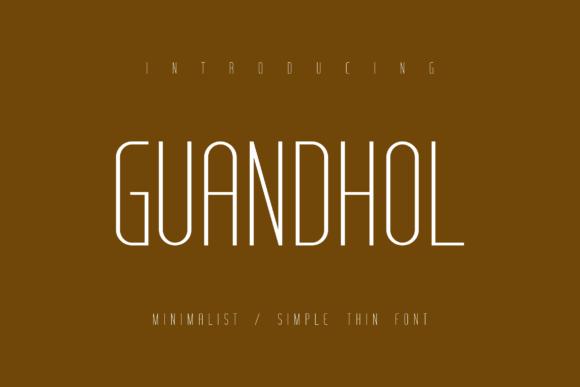 Guandhol Font - Featured Image