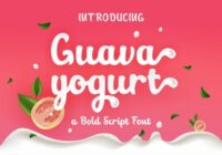 Guava Yogurt Font - Featured Image