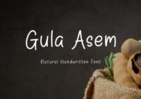 Gula Asem Font - Featured Image