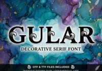 Gular Font - Featured Image