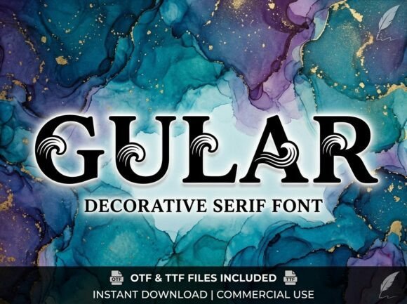 Gular Font - Featured Image