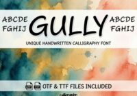 Gully Font - Featured Image