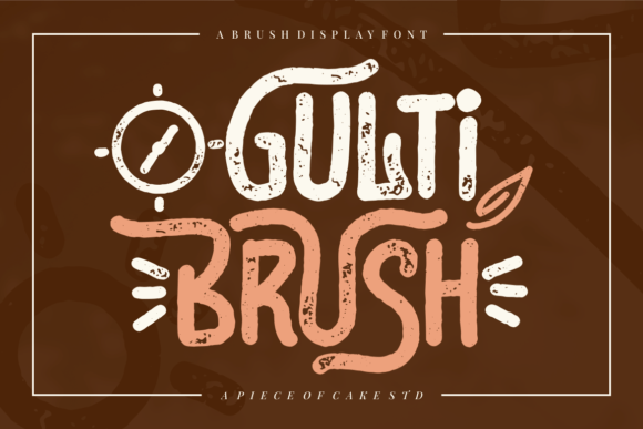 Gulti Brush Font - Featured Image