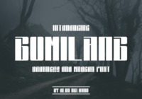 Gumilang Font - Featured Image