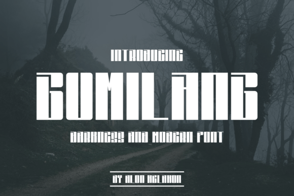 Gumilang Font - Featured Image