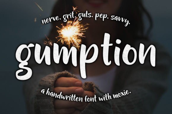 Gumption Font - Featured Image