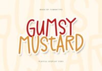 Gumsy Mustard Font - Featured Image
