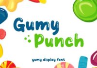 Gumy Punch Font - Featured Image