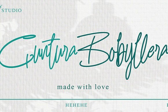 Guntura Bobyllera Font - Featured Image
