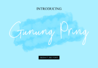 Gunung Pring Font - Featured Image